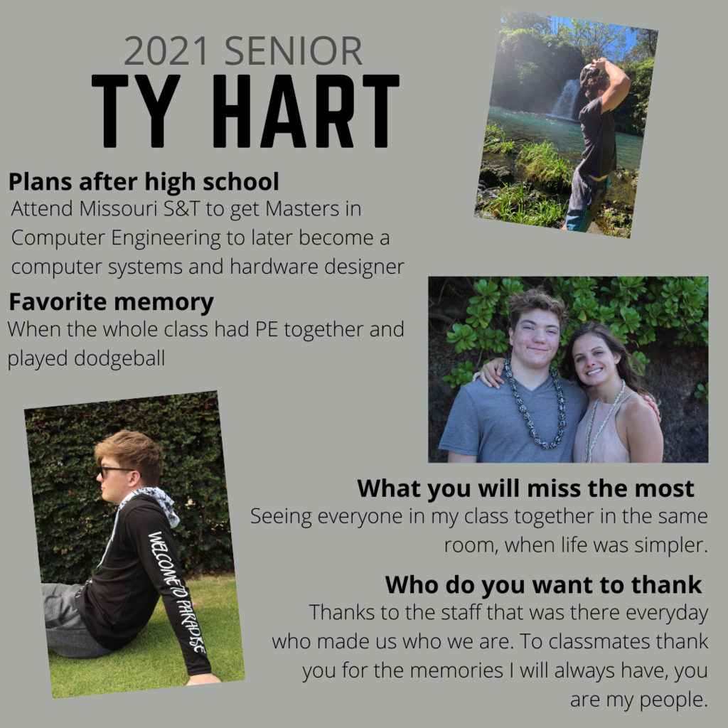 Ty Hart Senior Spotlight