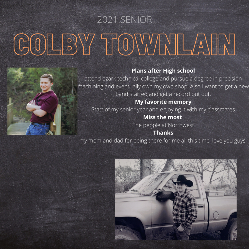Senior Spotlight Colby Townlain